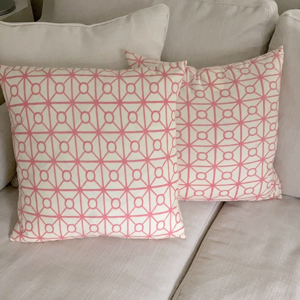 Custom pillow covers-pair